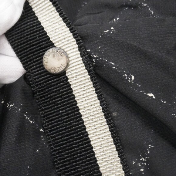 Chanel Boston Bag (Old Travel) Nylon Black for Men and Women - Picture 11 of 16